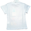Camiseta blanca manga corta Bebé y niño