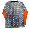 Camiseta naranja de manga corta para niño