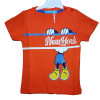 Camiseta naranja manga corta Bebé y niño