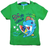 Camiseta manga corta verde para bebé y niño