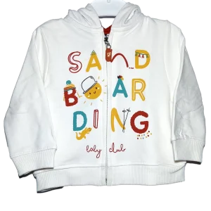 Chaqueta para bebé con capucha