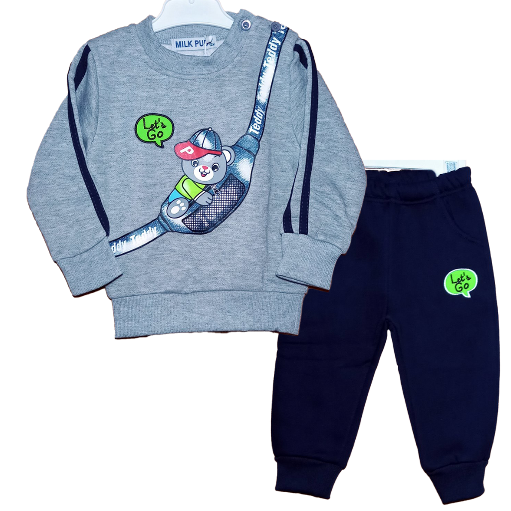 Conjunto Teddy Conjunto sudadera y pantalón para bebé y niño