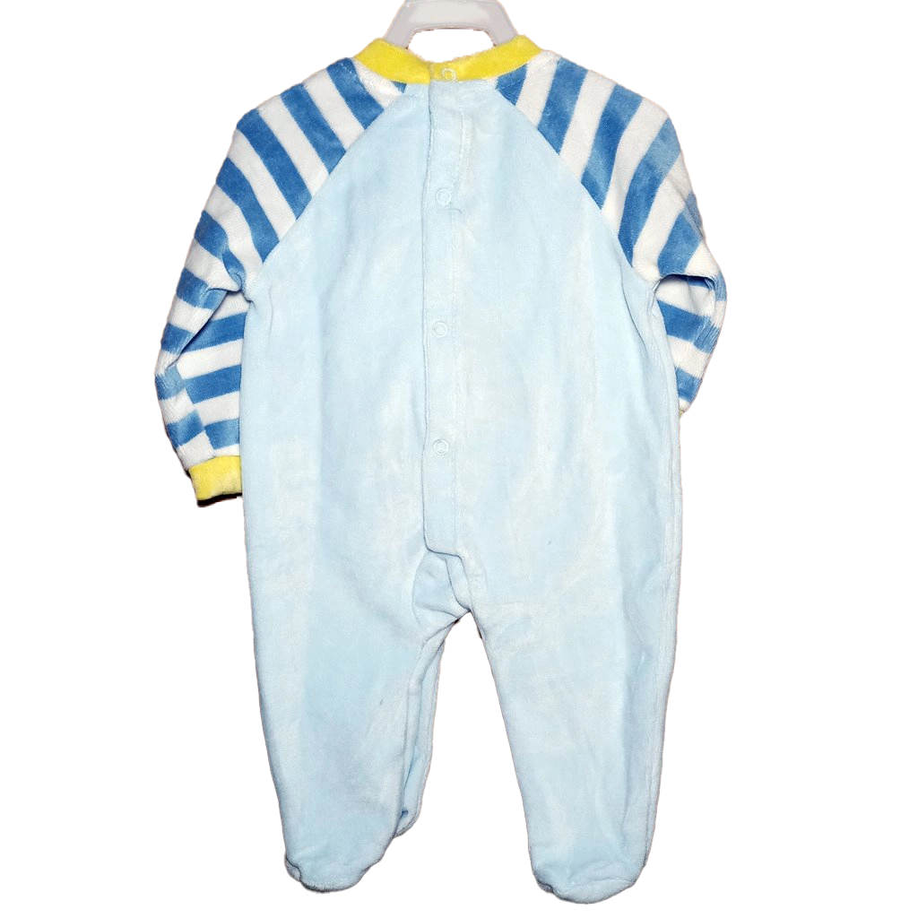 Pelele Osito Azul Pelele largo azul para bebé