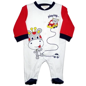 Pelele largo blanco para bebé