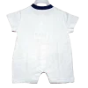 Pelele corto blanco para bebé