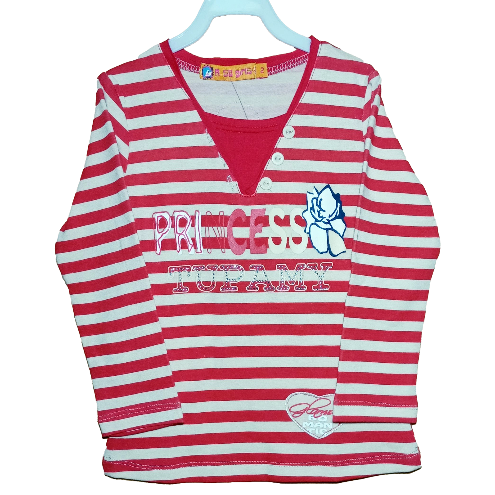 Camiseta Princess Camiseta manga larga niña