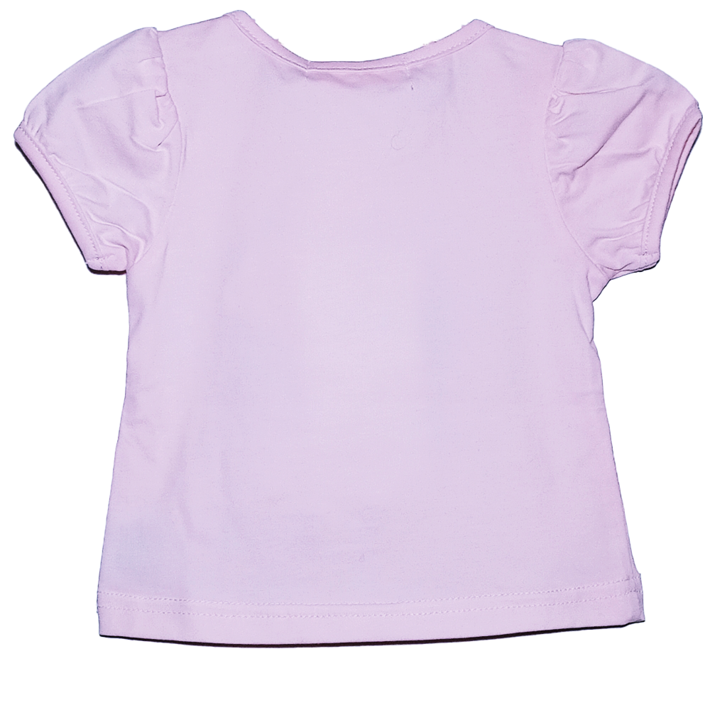 Camiseta Cisne Rosa Camiseta rosa de manga corta para bebé y niña