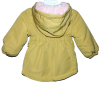 Chaqueta amarilla para bebé y niña