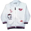 Chaqueta blanca para bebé y niña