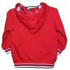Chaqueta roja para bebé y niña