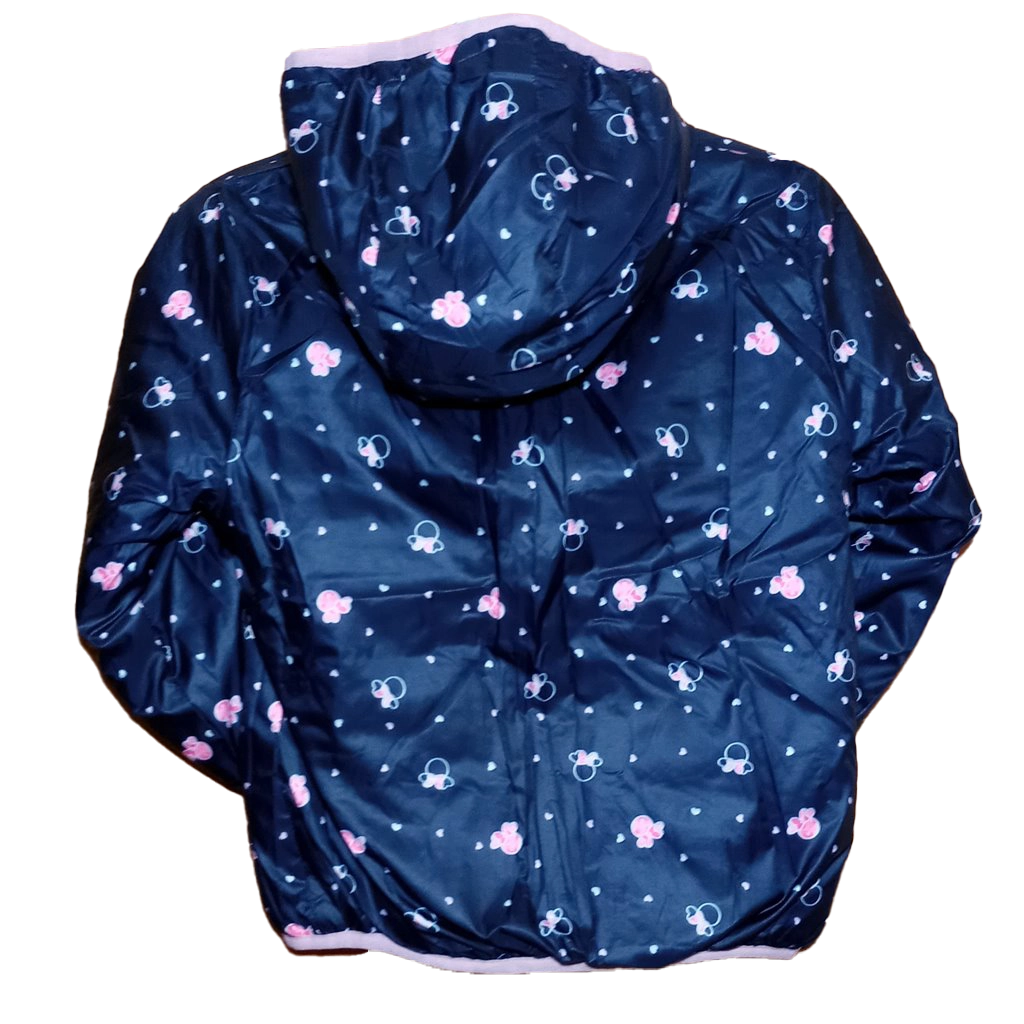 Chaqueta Reversible Rosa Chaqueta reversible niña