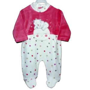 Pelele largo para bebé niña