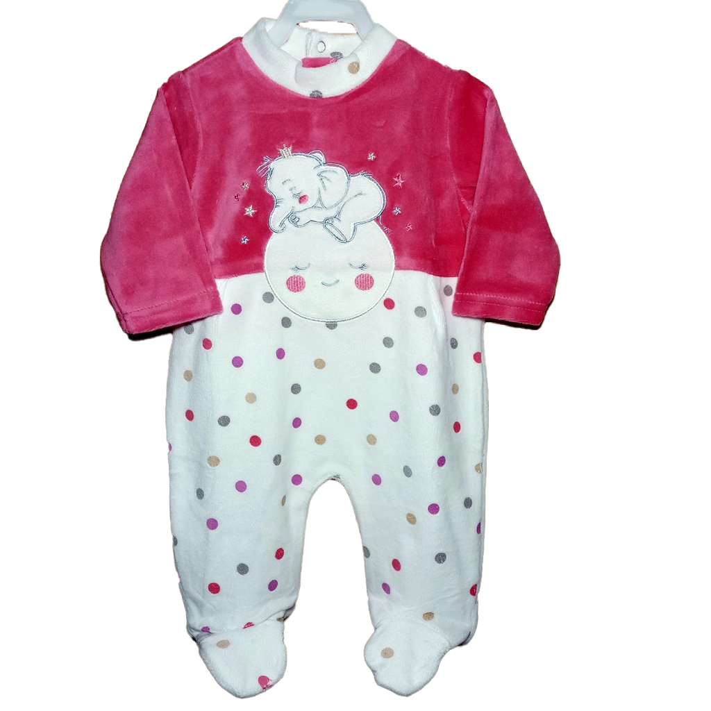 Pelele Elefante Pelele largo para bebé niña