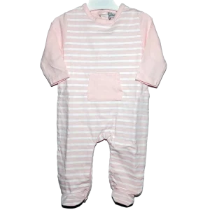 Pelele largo rosa para bebé
