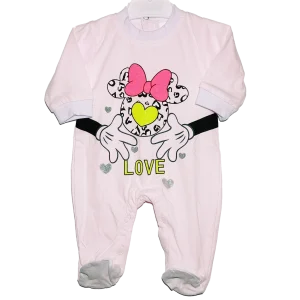 Pelele largo bebé niña