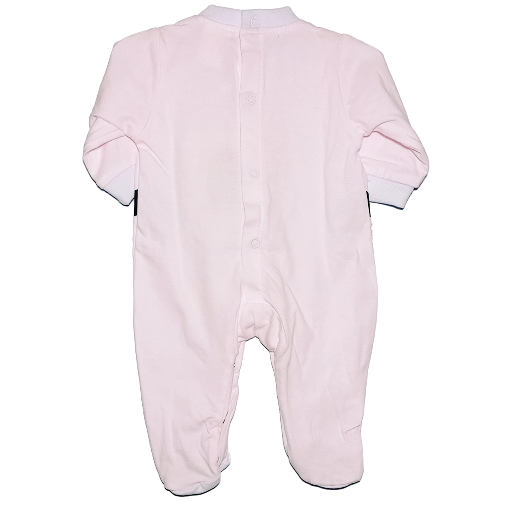 Pelele Corazón Rosa Pelele largo bebé niña