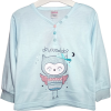 Pijama turquesa para bebé y niña